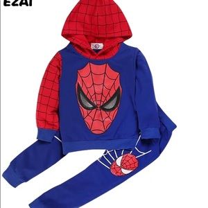 Spiderman Baby Boys Clothing Sets Sport suit